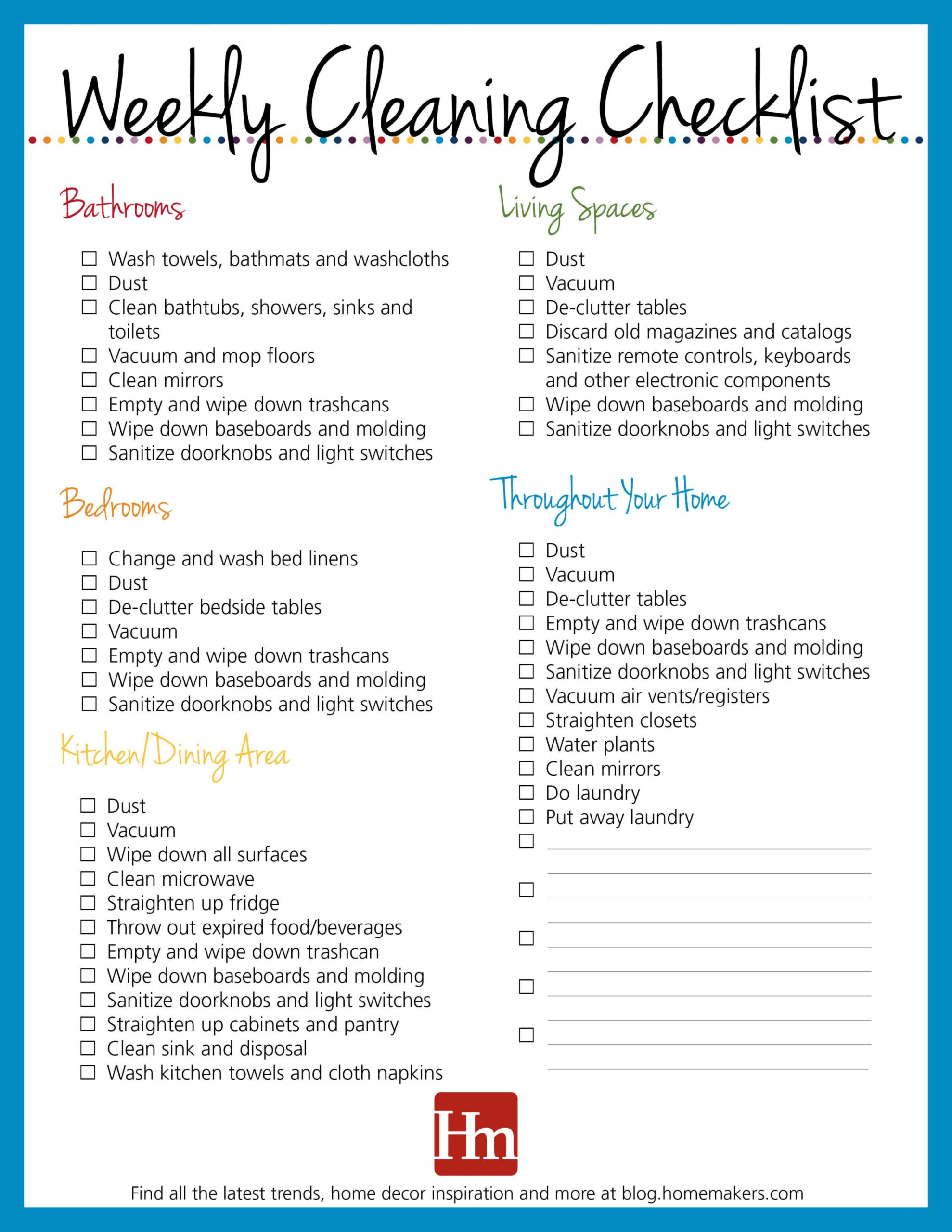 Sample Laboratory Cleaning Schedule Template Word